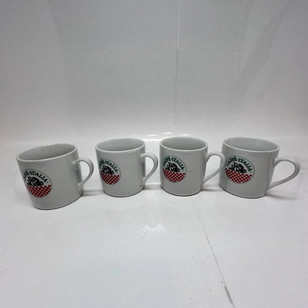 Cafe Italia Espresso Cups and spoons Himark Ceramic Espresso Set